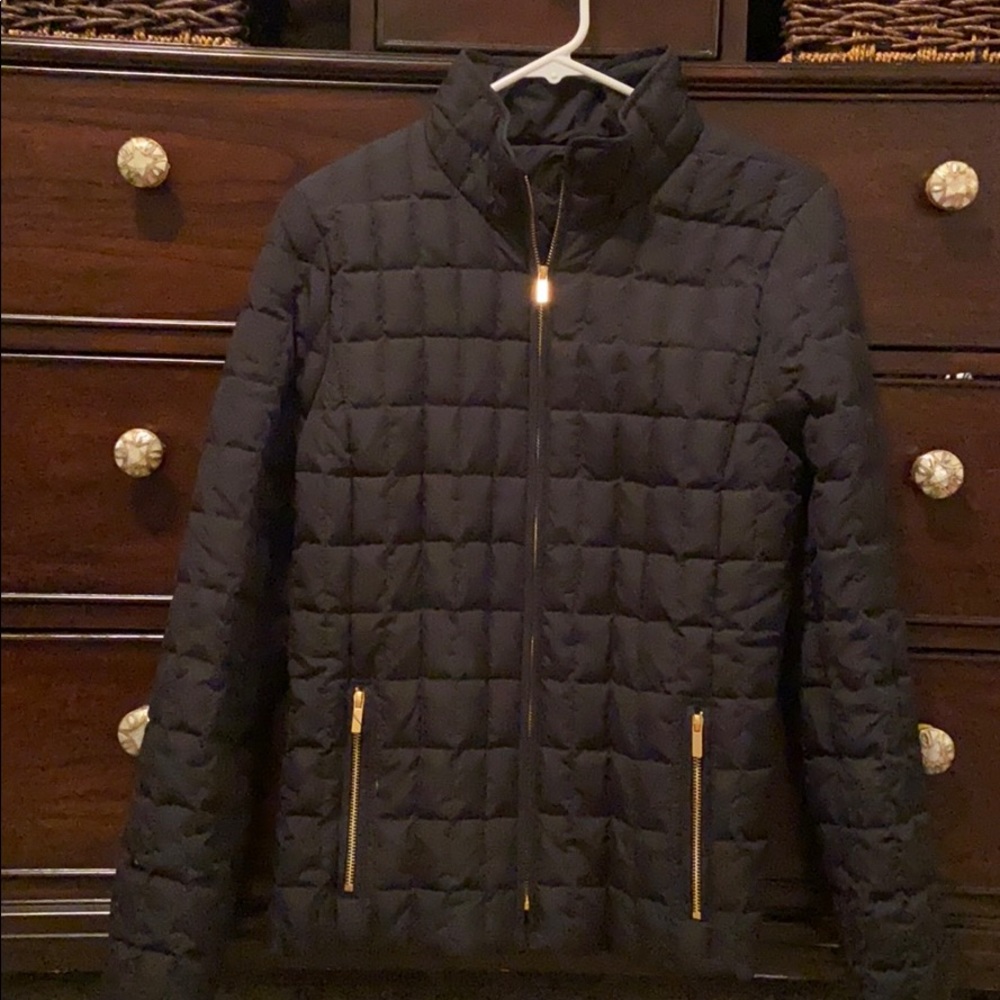 J. Crew Black Down Jacket